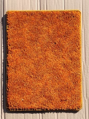 NEW MCM Alexander Smith Carpet Short Shag Sample 1973 Canyon Sienna 18''x13.7''