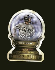 2022 Topps Gypsy Queen #CG-2 Wander Franco Crystal Gazing Die Cut Rays MLB Card