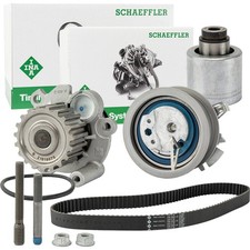 INA WASSERPUMPE + ZAHNRIEMENSATZ FÜR VW GOLF 5 POLO LUPO TOURAN FOX 1.4 1.9 TDI