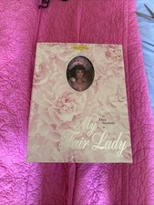 My Fair Lady Barbie doll Eliza Doolittle pink organza gown Mattel 1995 
