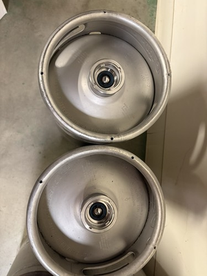 #ad Pack of 2 …..Stainless Steel 1 4 Barrel 7.75 Gallon Beer Sankey Keg $140.00