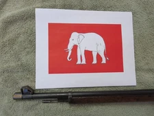 SCARCE: . .Siamese Mauser Type 46 - Type 46/66 Rifle Muzzle Cover, Circa 1900's.