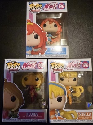 winx club Funko Pop + Limited Comics 1-6 + Star Lithography