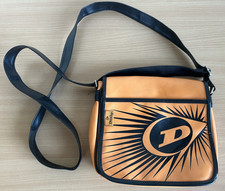 Dunlop Messenger Bag Shoulder Travel Bag Orange Vintage Retro