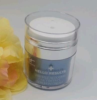 IT Cosmetics Hello Results Wrinkle Reducing Daily Retinol Serum-in-Cream 1.7 fl 