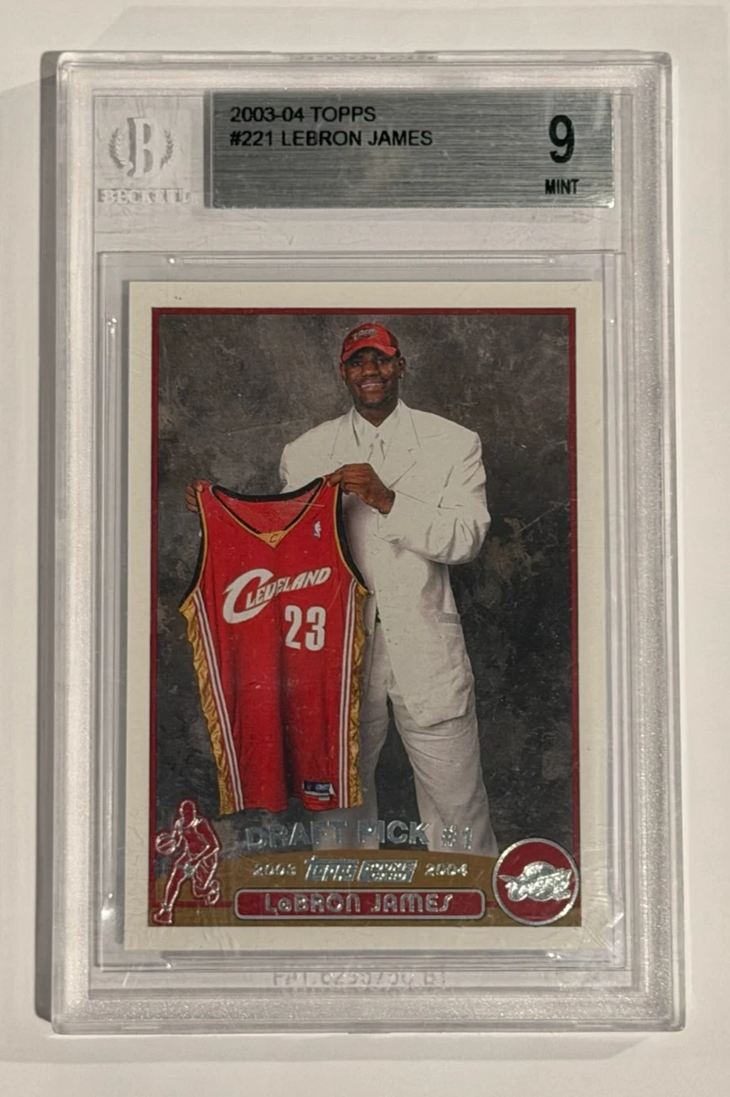 Topps LeBron James Basketball Rookie Sports Trading Cards for sale