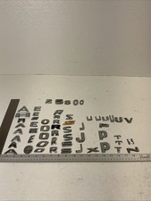 Lot Of Mixed Make Car Truck Letter Emblems Dodge Chevy Ford Jeep Misc Lot Of Mixed Make Car Truck Letter Emblems Dodge Chevy Ford Jeep Misc