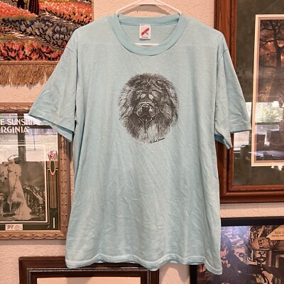 Vintage 80s/90s Chow Chow Dog Breed RARE Shirt Size XL