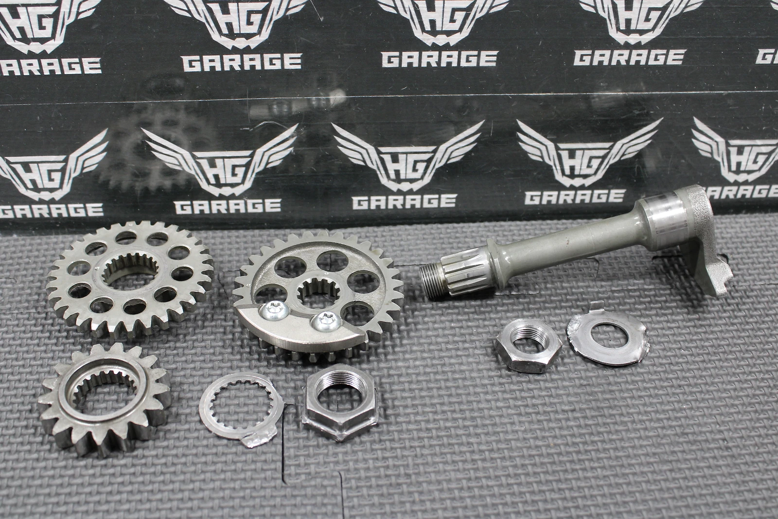 2007 YAMAHA YZ250F OEM ENGINE CRANKSHAFT BALANCER SHAFT MAIN PRIMARY GEAR SET