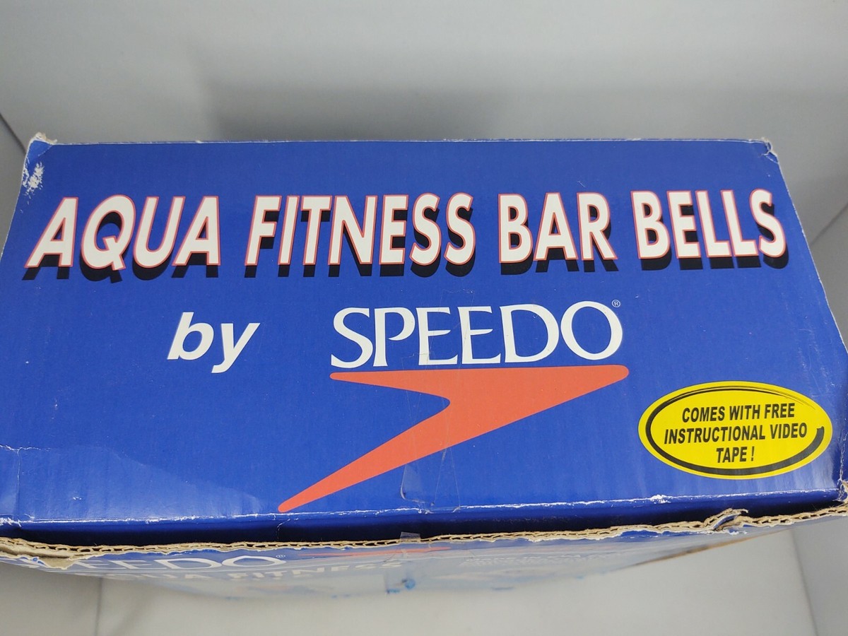 Barbettes Aqua Fitness Speedo Vintage – Avec Ruban VHS D'instruction, NIOB