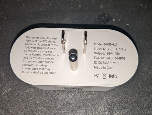 DATTO MP10 1 OUTLET CLOUD MANAGED POWER DEVICE W/SURGE PROTECTION - Picture 3 of 3