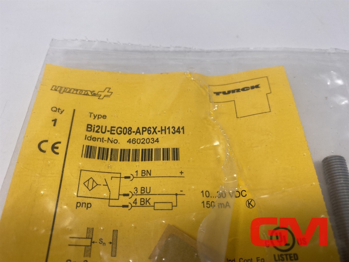 1 PCS NEW IN BOX TURCK sensor proximity switch BI2U EGT08 AP6X H1341