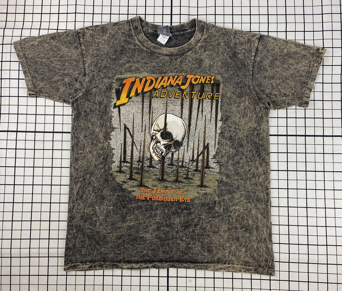 vintage 90s DISNEY INDIANA JONES t shirt Adventure Temple 