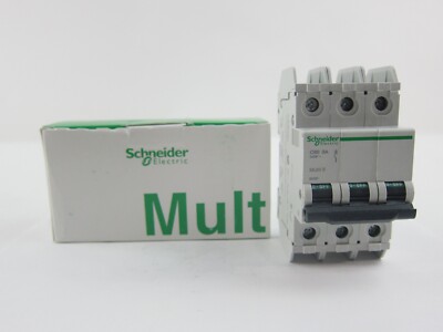 NEW Schneider 60187 Miniature Circuit Breaker Multi 9 C60 