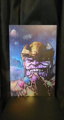 2023 Tony Trophy Exlusive Thanos METAL Print 10X6