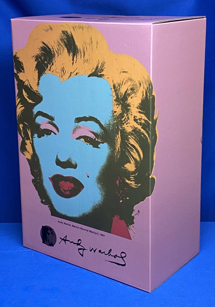Marilyn Monroe Medicom Toy BE@RBRICK Andy Warhol #2 100％ & 400 