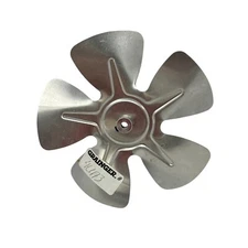 Grainger 4C473 7" Fan Blade 5-Blade Aluminum , 1/4" Bore,  21 Deg Pitch – NOS