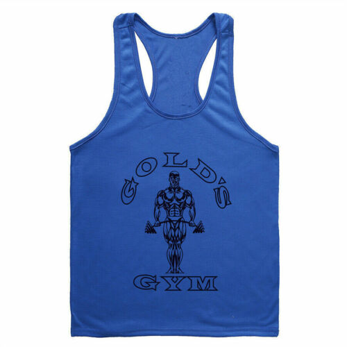 Golds Fitnessstudio Weste Herren Muskel Joe Tank Top Fitness Stringer Bodybuilding Muskel T-Shirt - Bild 11 von 18