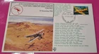 FDC 1st Day Cover 60th Anniversary QANTAS Australia 1980 22c stamp 10 postmarks