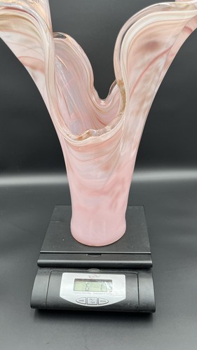 MURANO Vetro Eseguito Secondo La Tecnica Dei Maestri Di Murano ART GLASS Vase - Picture 4 of 24