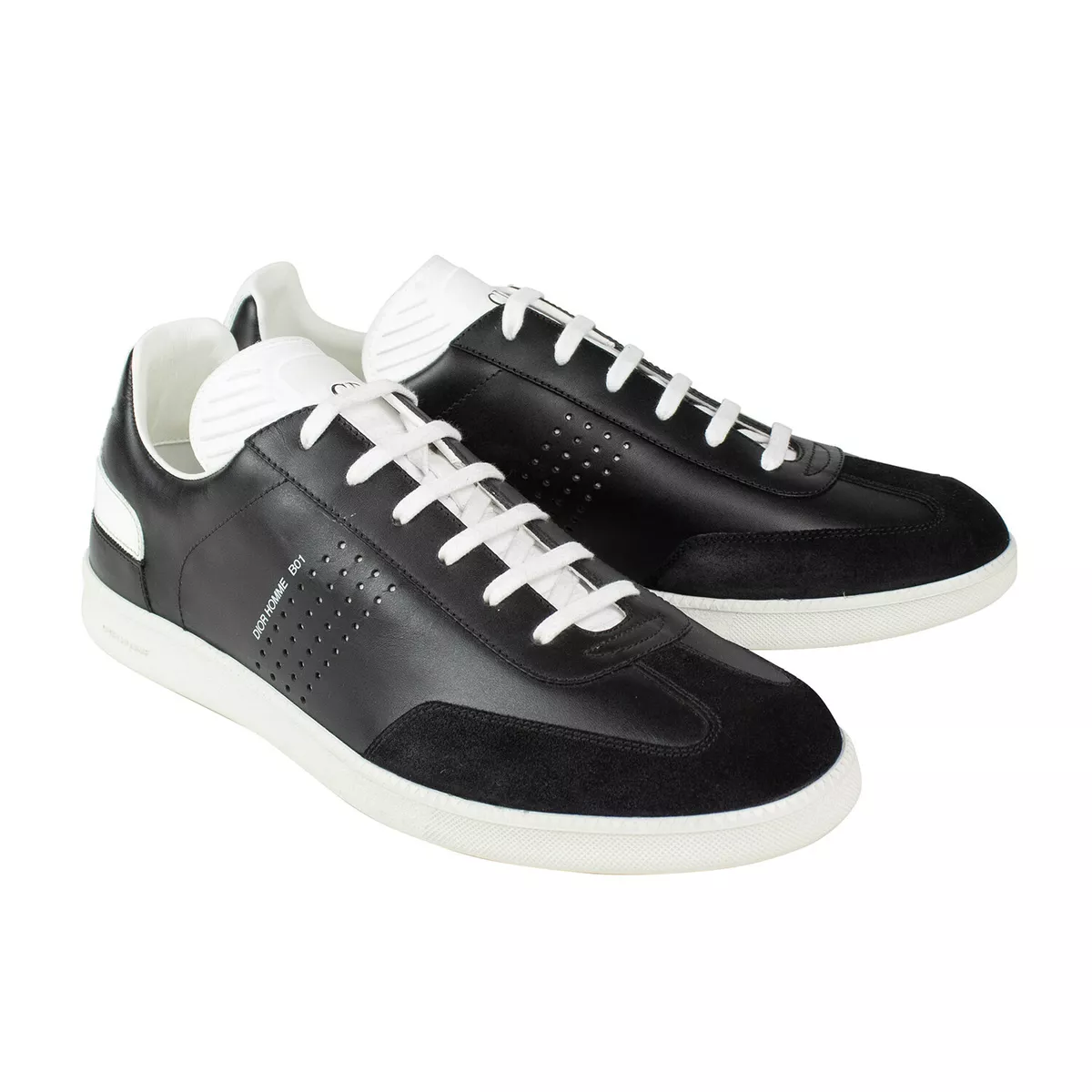 B27 LowTop Sneaker Black Dior Oblique Galaxy Leather with Smooth Calfskin and Suede DIOR AU #44 B27 LowTop Sneaker Black Dior Oblique Galaxy Leather with Smooth Calfskin and Suede DIOR AU