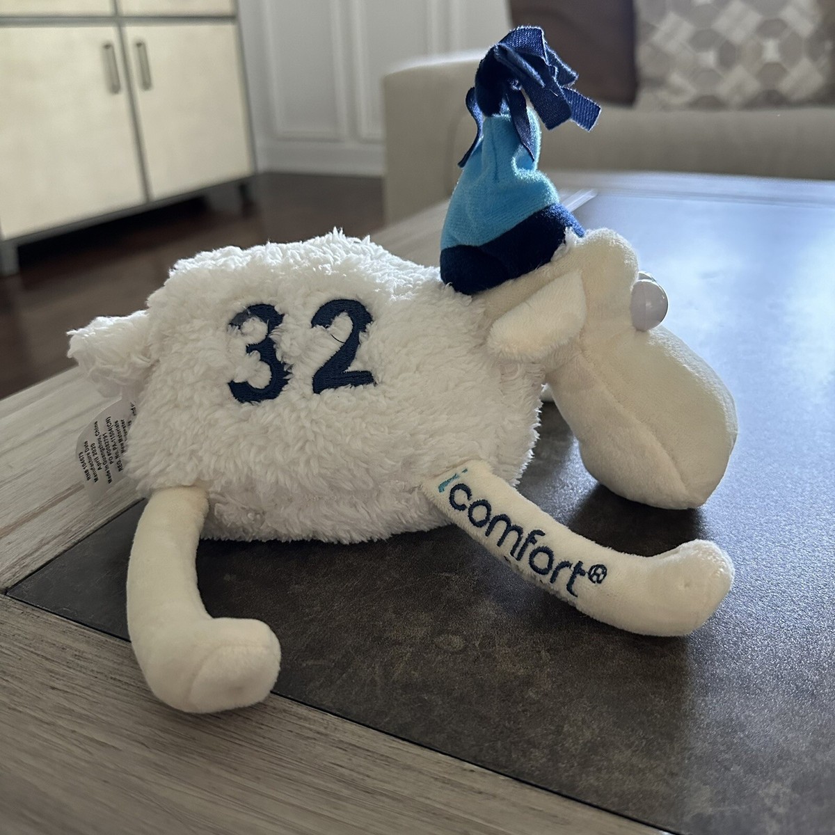 Serta Sheep Plush Toy #32 iComfort Mattress Promo Merch w/ Winter