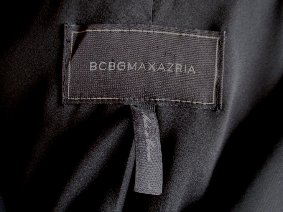 BCBG Max Azria Jordyn Jacket Large Women Black Long Sleeves - Image 4 of 4