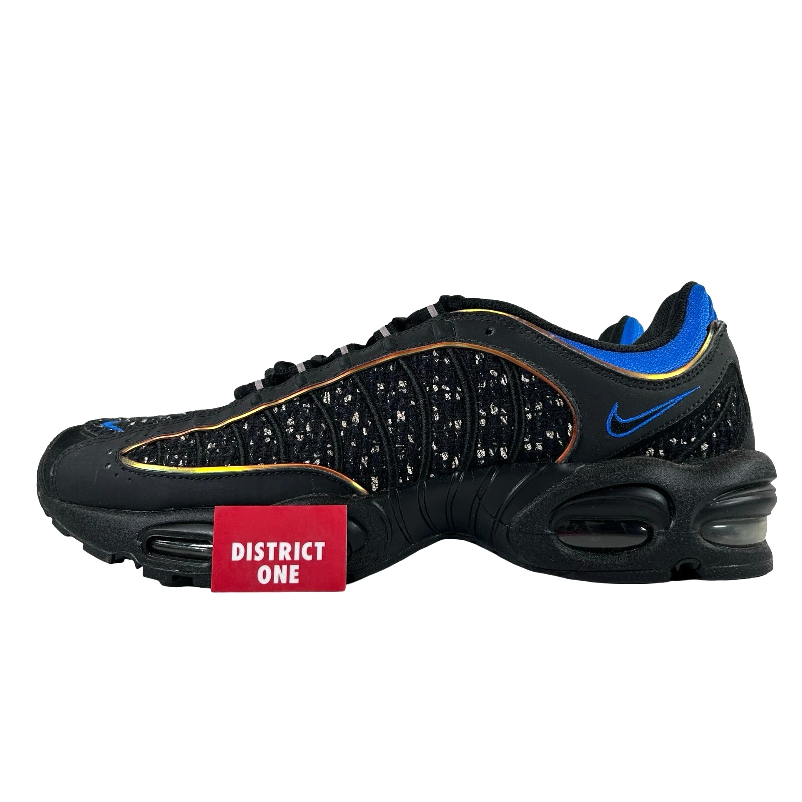 Supreme x Nike Air Max Tailwind 4 Noir Cobalt   Taille 13   AT3854 001
