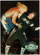 Road Dogg Jesse James Bob Holly Autographed Signed Magazine Photo AMCo COA 13567
