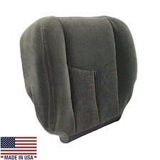 2003 - 2007 Chevy Silverado LT Driver Bottom Cloth Seat Cover Dark Pewter Gray
