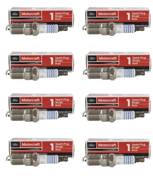 8 PACK Spark Plug Ford Motorcraft SP-447-X of AGSF-32C-X