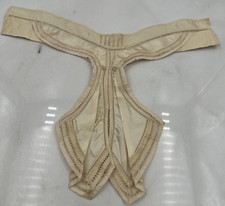 VINTAGE SIBLEY LINDSAY  CURR CO Beige Silk Lace Collar Ascot