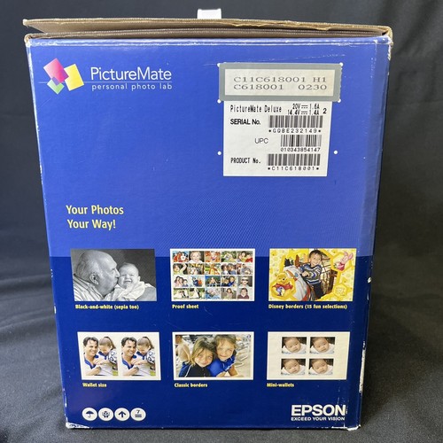 Epson PictureMate Deluxe Personal Photo Lab • View Screen • PC-Free Printer - Picture 6 of 9