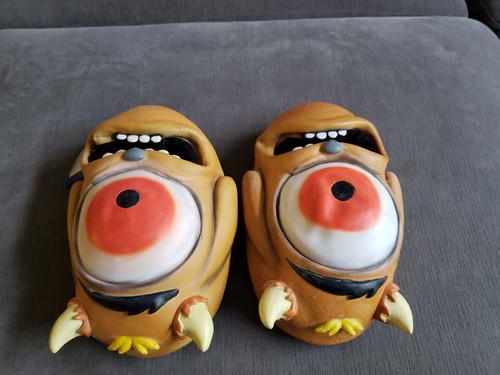Very Rare! Monster Latex Slippers From Japan!! - One Eyed Monster - New With... - Picture 9 of 16