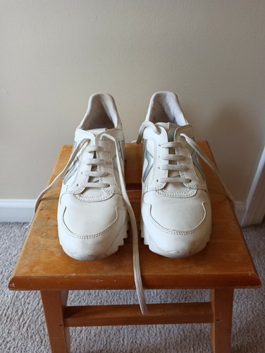 zara platform leather sneakers