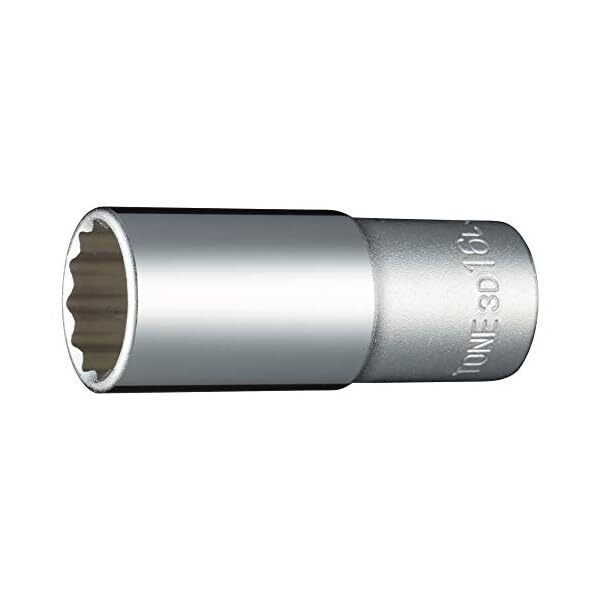 Tone (TONE) Deep socket (12 corners) HP3D-16L Swing angle 9.5mm (3/8 "") Two