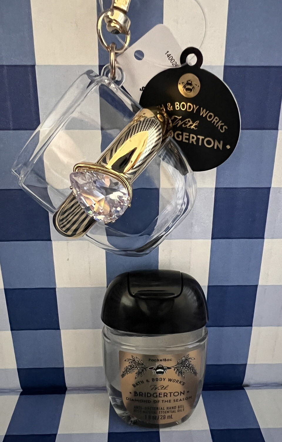 Bath Body Works Bridgerton DIAMOND OF THE SEASON RING PocketBac Holder