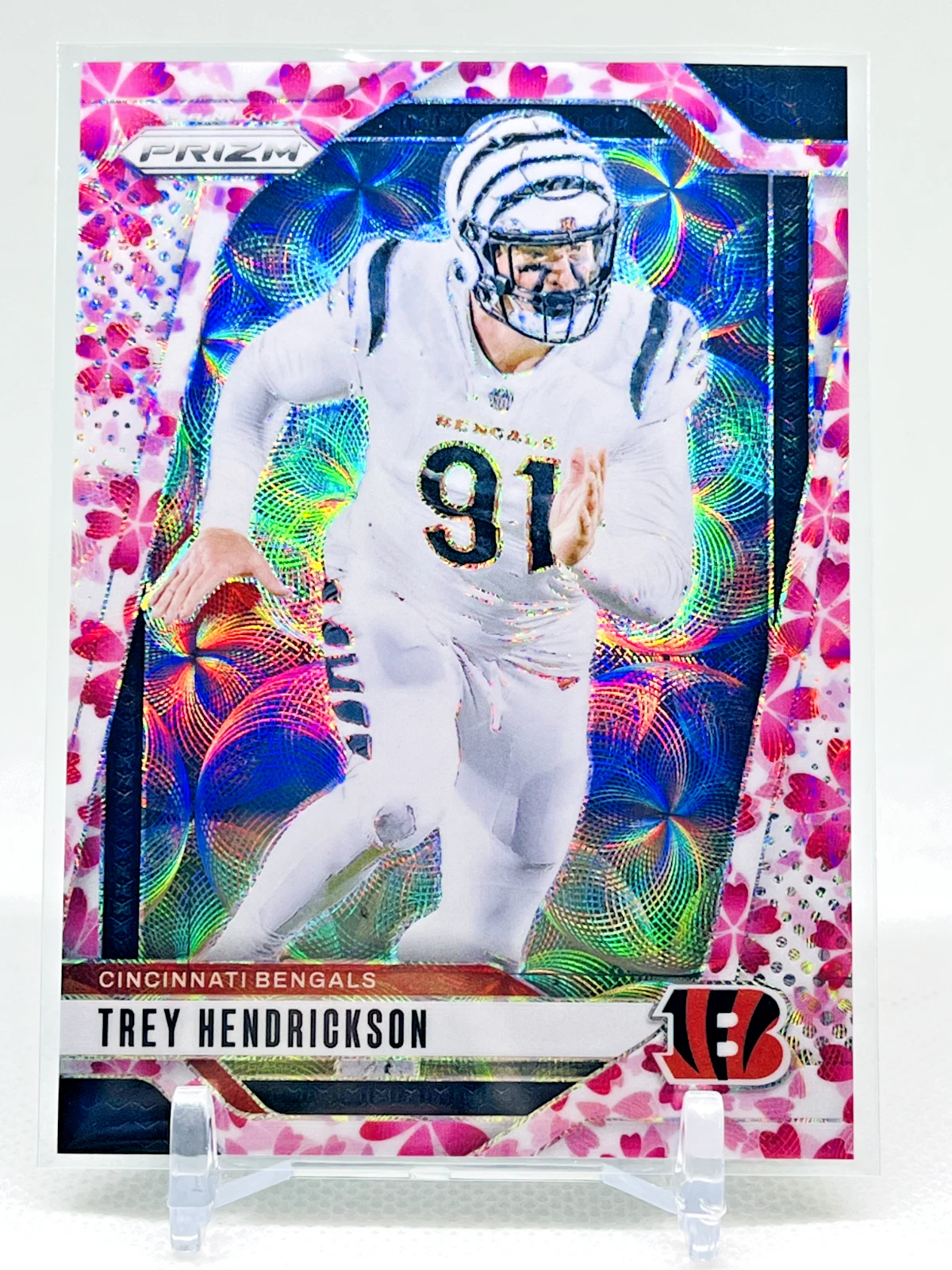 TREY HENDRICKSON 2024 PANINI PRIZM CHOICE CHERRY BLOSSOM PRIZM 2/15 SSP SM1