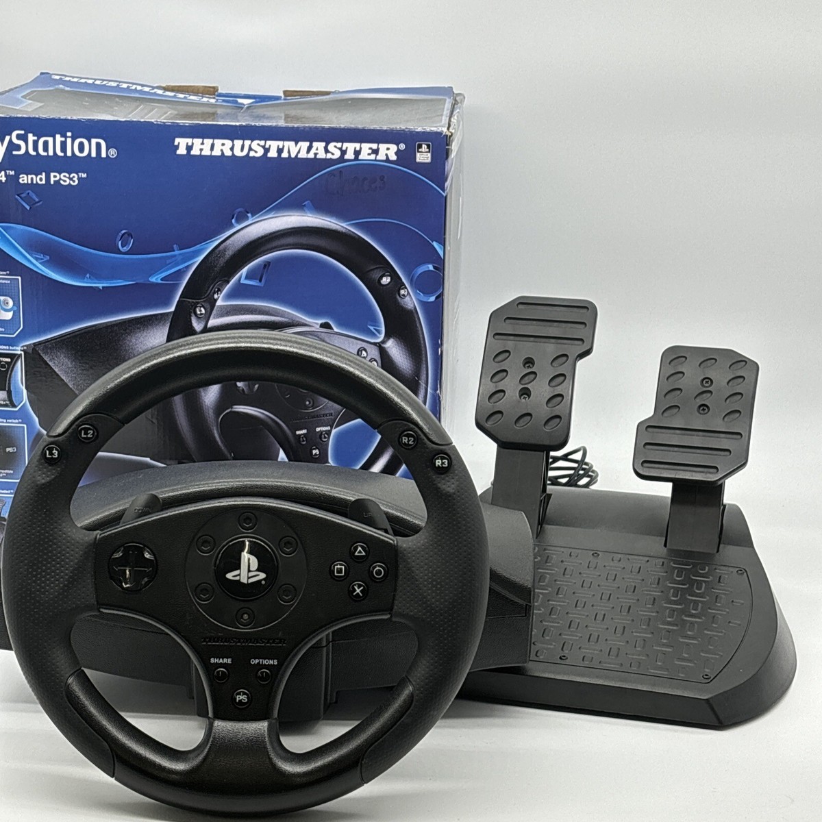 Thrustmaster T80 Racing Wheel & Pedals for Sony Playstation 3 4