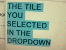 Scrabble Designer's Edition Replacement Letter Tiles YOU PICK, NOT Full Set PINK