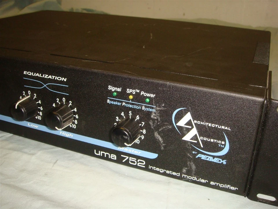 PEAVEY UMA 752 INTEGRATED MODULAR POWER AMPLIFIER -READ! - Image 4 of 4
