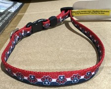 Yellow Dog Designs Patriotic Collar - Flag 4th of July Stars  Stripes XS