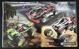 LEGO Racers Manual 8355 H.O.T. Blaster Bike Instructions only