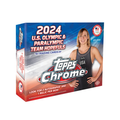 2024 TOPPS CHROME OLYMPIC PARALYMPIC U PICK REFRATOR/PINK/INSERTS 25% off 4+