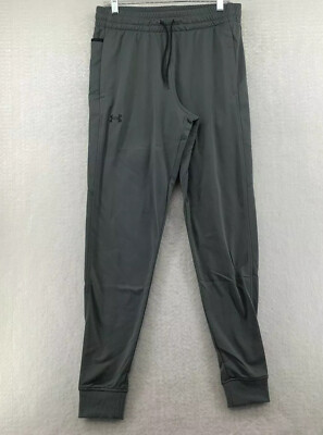 Under Armour Mens Cold Gear Loose Fit Tapered Leg Gray Jogger