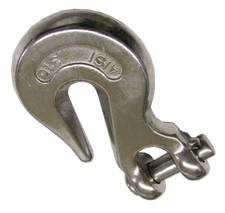 12mm STAINLESS STEEL MARINE CLEVIS CHAIN GRAB HOOK boat trailer deck yacht