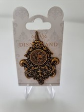 Disneyland Hotel Paris Gold Clock Pin Exclusive DLP