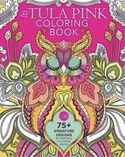 The TULA PINK Coloring Book 2015 75 Signature Designs For Adults