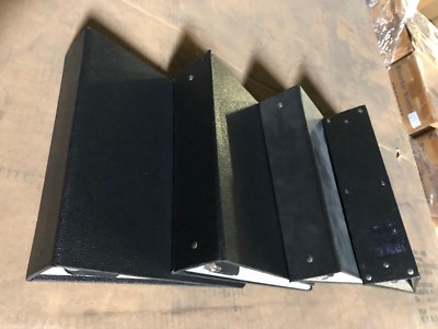 4 Stück US Governement 3 Ring Binder schwarz File Folder Ordner ca. A4 