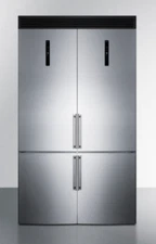 Summit 48" Wide, Bottom Freezer Refrigerator Set, FFBF181ES2KIT48